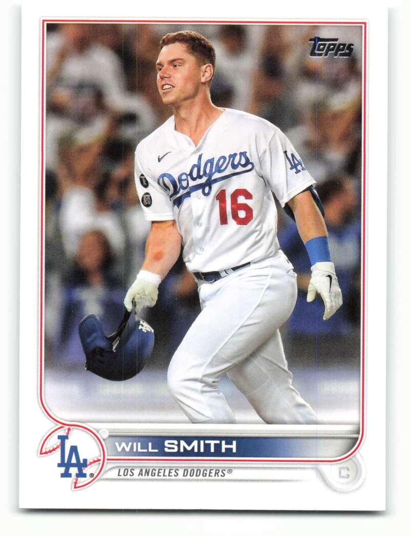 2022 Topps Baseball #83 Will Smith Los Angeles Dodgers Image 1