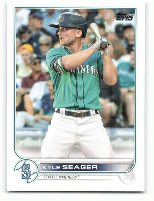 2022 Topps Baseball  #91 Kyle Seager  Seattle Mariners  Image 1