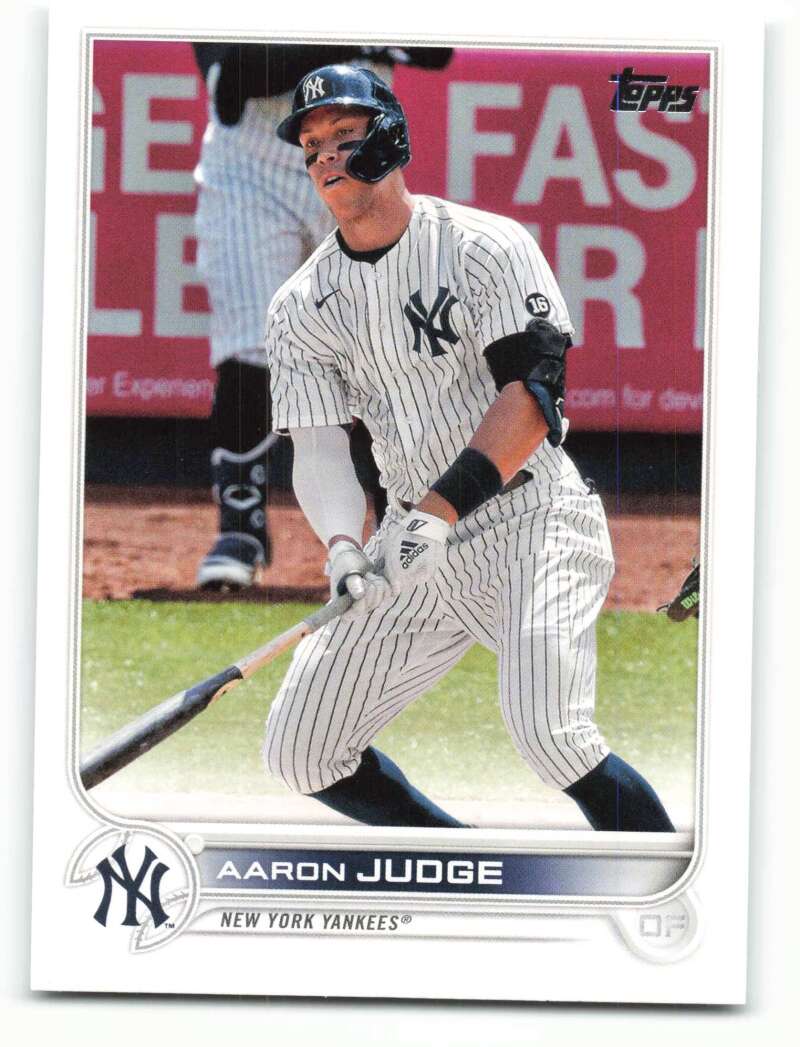 2022 Topps Baseball #99 Aaron Judge New York Yankees Image 1