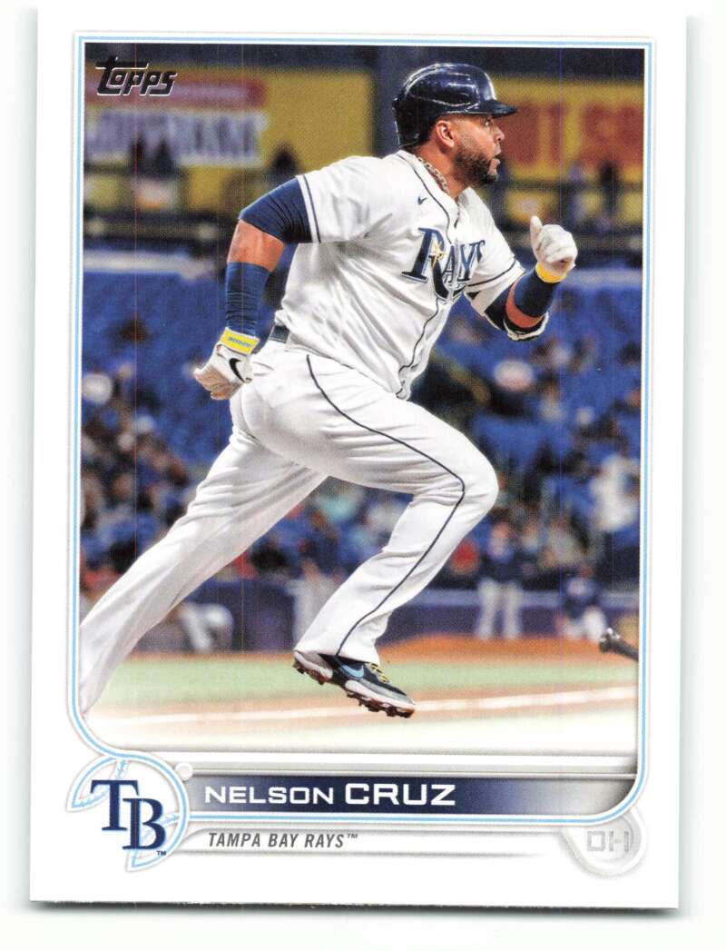 2022 Topps Baseball #104 Nelson Cruz Tampa Bay Rays Image 1