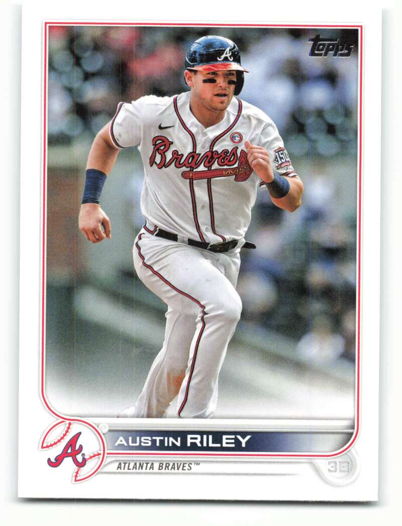 2022 Topps Baseball #115 Austin Riley Atlanta Braves Image 1