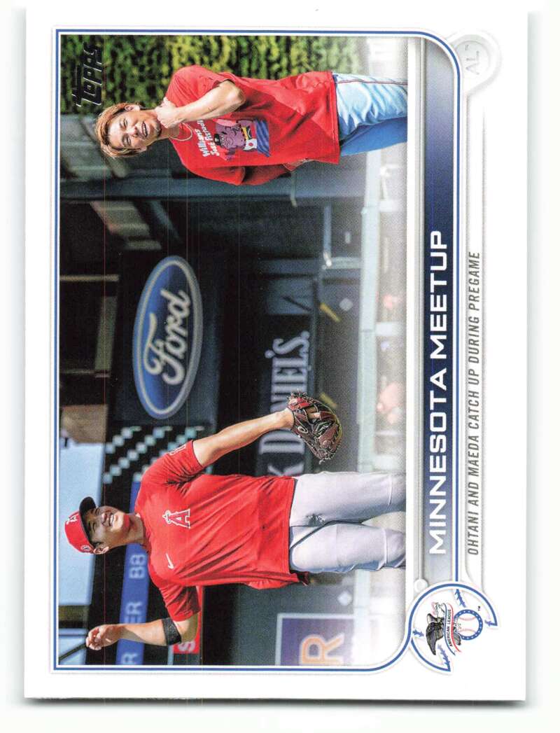 2022 Topps Baseball #122 Shohei Ohtani Los Angeles Angels Image 1