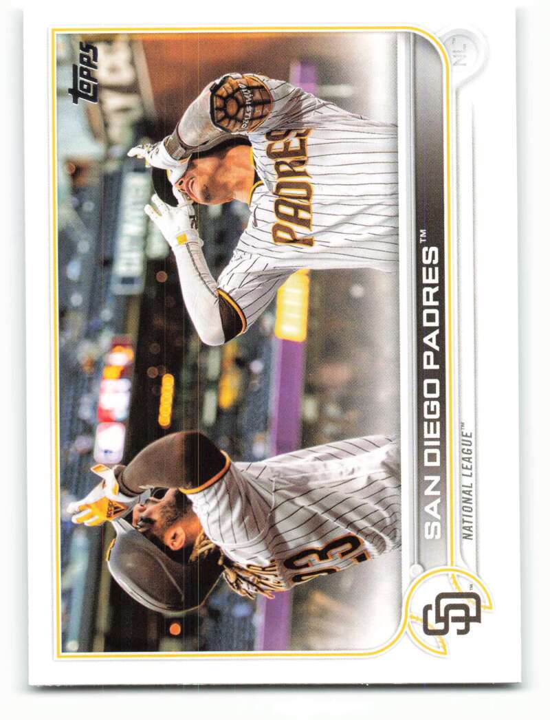 2022 Topps Baseball #124 San Diego Padres Image 1