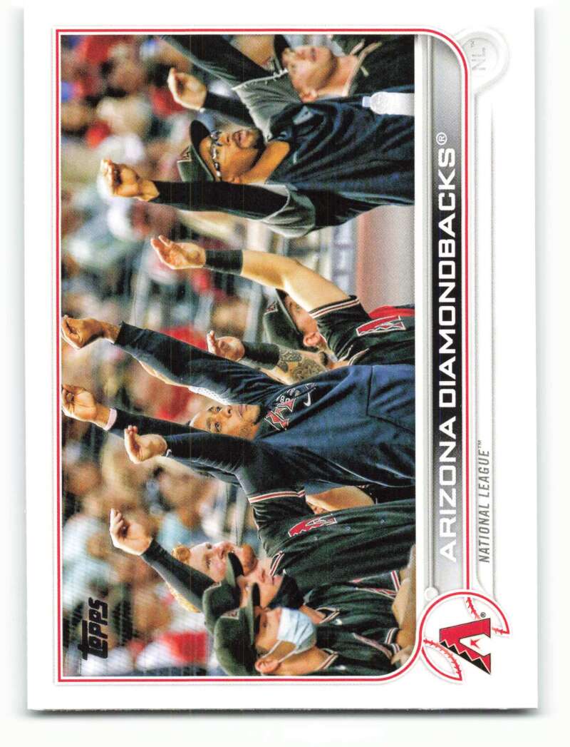 2022 Topps Baseball #144 Arizona Diamondbacks Image 1