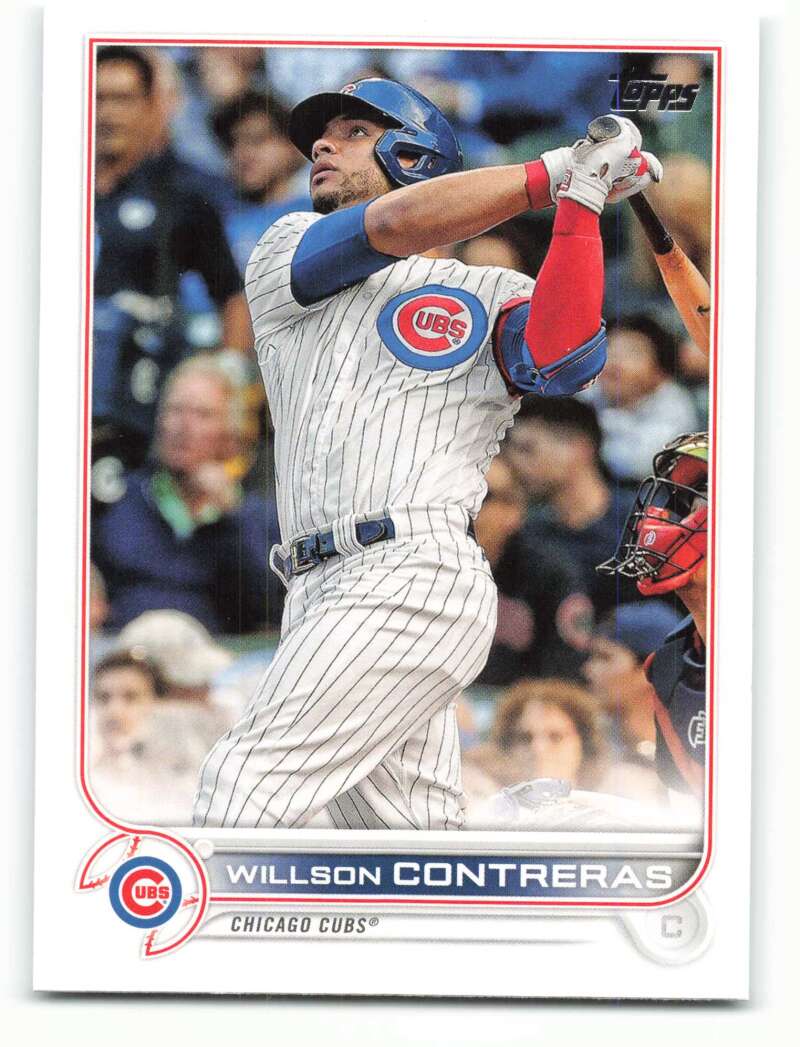2022 Topps Baseball #147 Willson Contreras Chicago Cubs Image 1