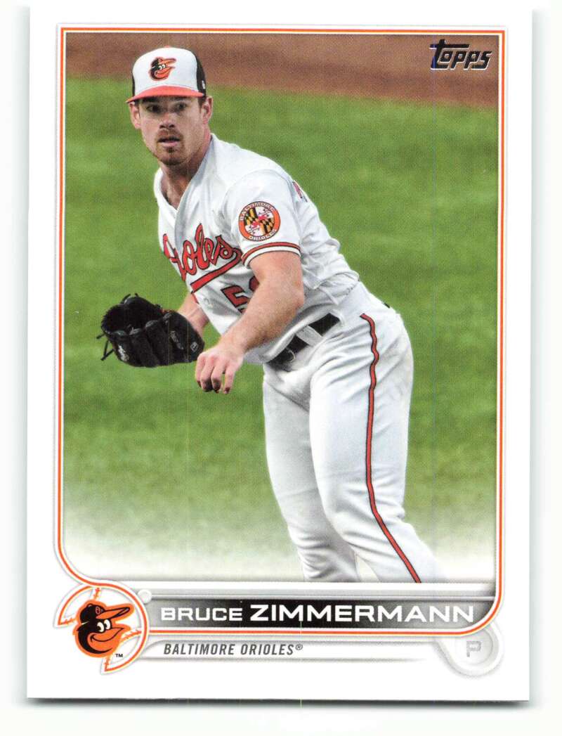 2022 Topps Baseball #157 Bruce Zimmermann Baltimore Orioles Image 1