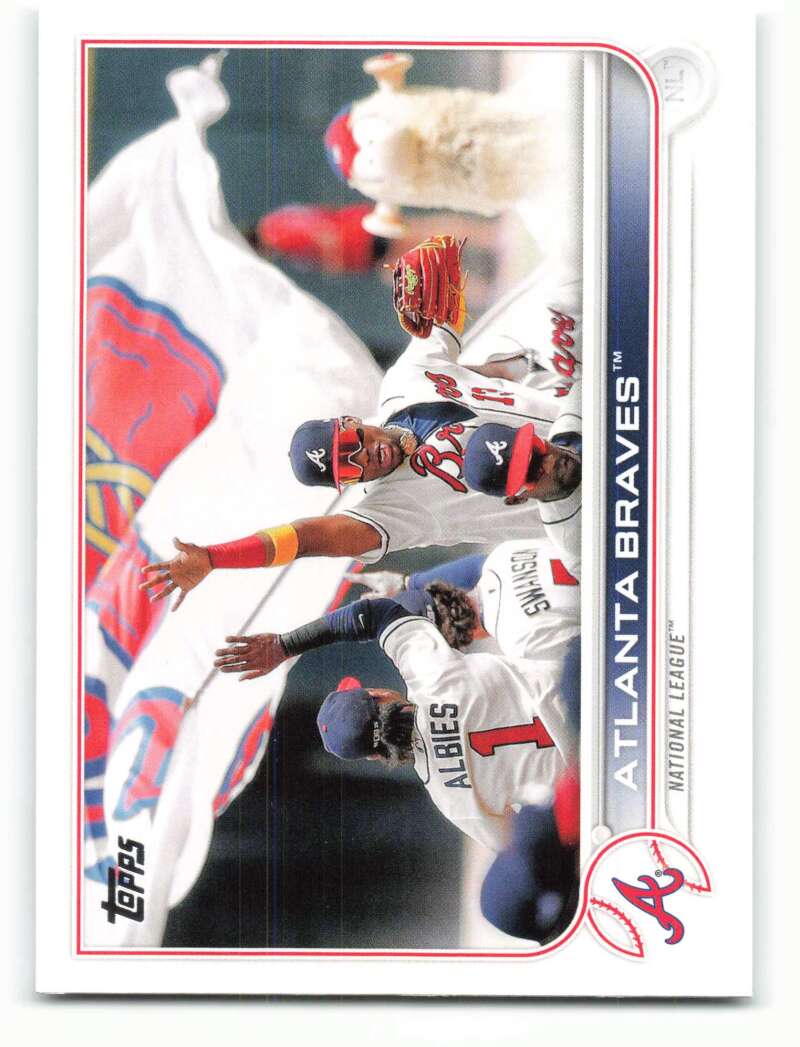 2022 Topps Baseball #164 Atlanta Braves Image 1