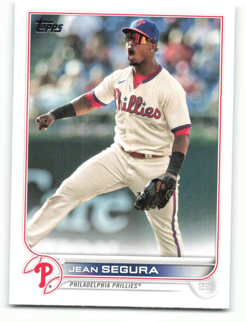 2022 Topps Baseball #178 Jean Segura Philadelphia Phillies Image 1