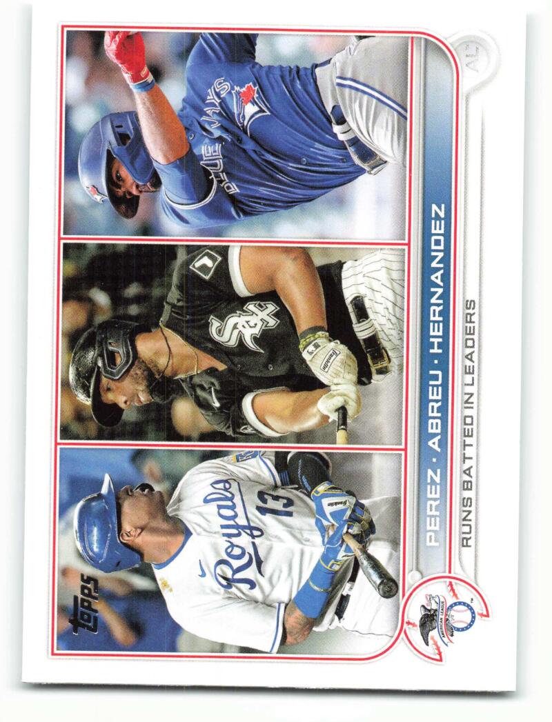 2022 Topps Baseball #202 Perez/Abreu/Hernandez Image 1