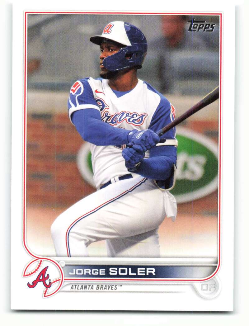 2022 Topps Baseball #208 Jorge Soler Atlanta Braves Image 1