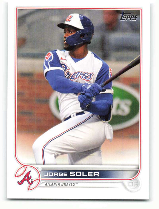 2022 Topps Baseball  #208 Jorge Soler  Atlanta Braves  Image 1