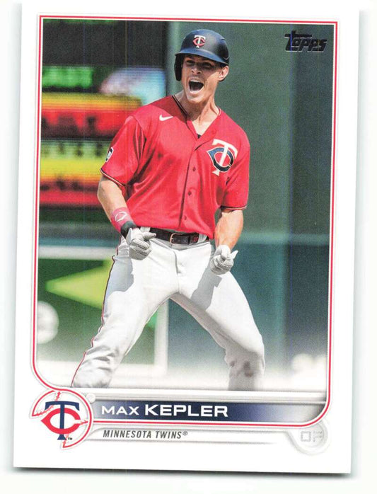 2022 Topps Baseball  #221 Max Kepler  Minnesota Twins  Image 1