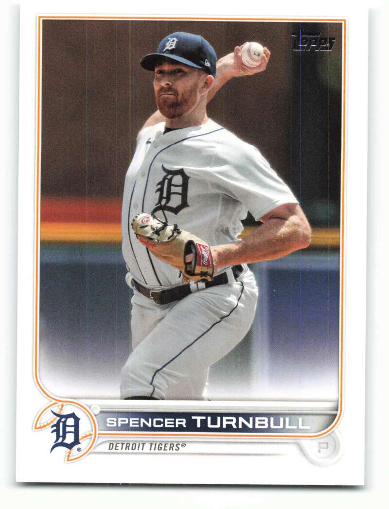 2022 Topps Baseball #228 Spencer Turnbull Detroit Tigers Image 1