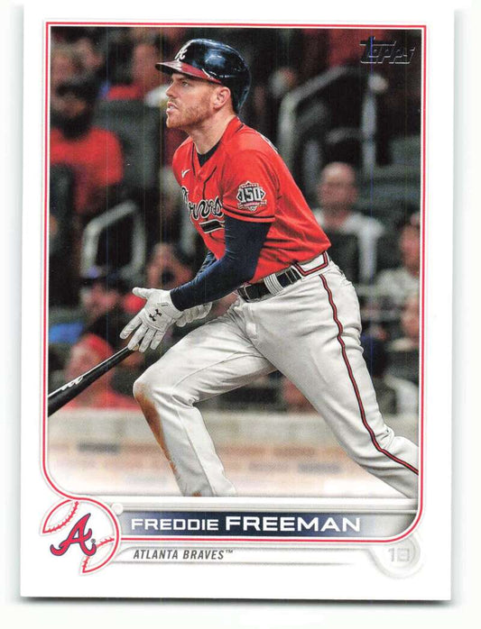 2022 Topps Baseball  #236 Freddie Freeman  Atlanta Braves  Image 1