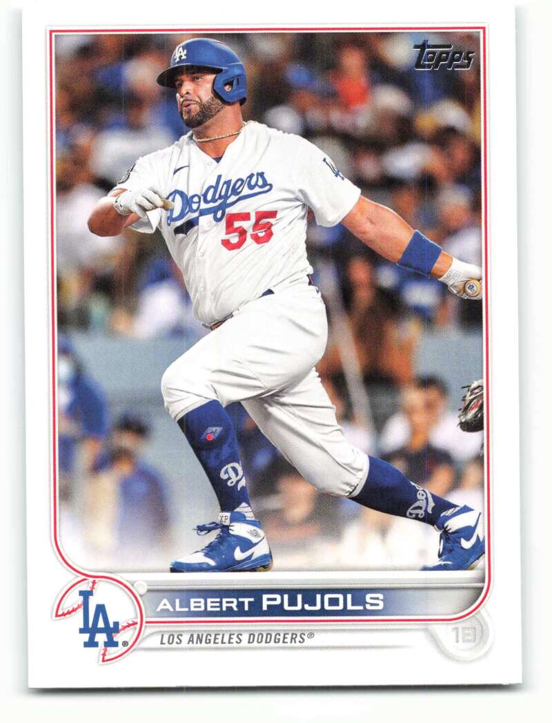 2022 Topps Baseball #237 Albert Pujols Los Angeles Dodgers Image 1