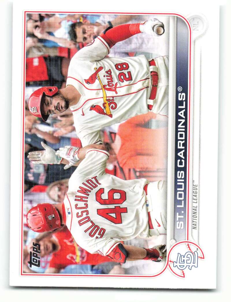 2022 Topps Baseball #247 St. Louis Cardinals Image 1