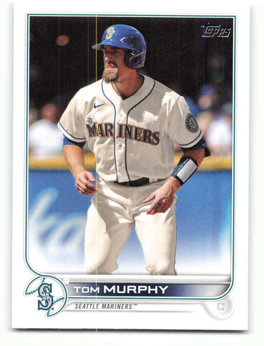 2022 Topps Baseball  #262 Tom Murphy  Seattle Mariners  Image 1
