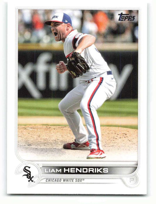 2022 Topps Baseball  #268 Liam Hendriks  Chicago White Sox  Image 1