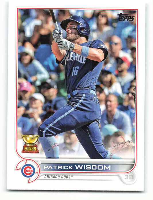 2022 Topps Baseball  #271 Patrick Wisdom  Chicago Cubs  Image 1