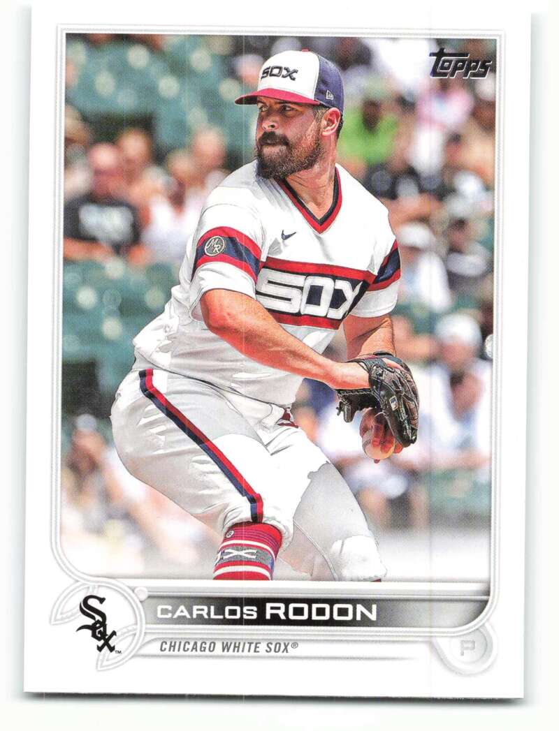 2022 Topps Baseball #282 Carlos Rodon Chicago White Sox Image 1