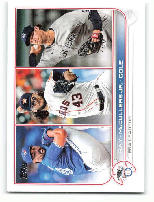 2022 Topps Baseball  #283 Ray/McCullers Jr./Cole   Image 1