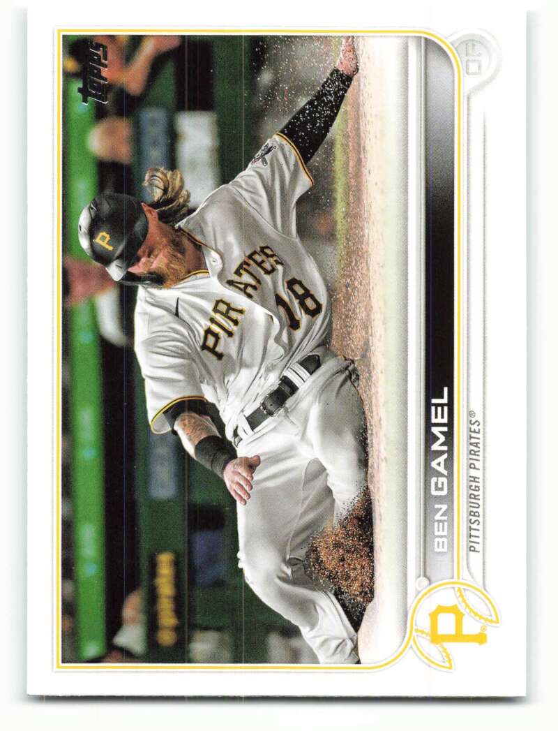 2022 Topps Baseball #285 Ben Gamel Pittsburgh Pirates Image 1