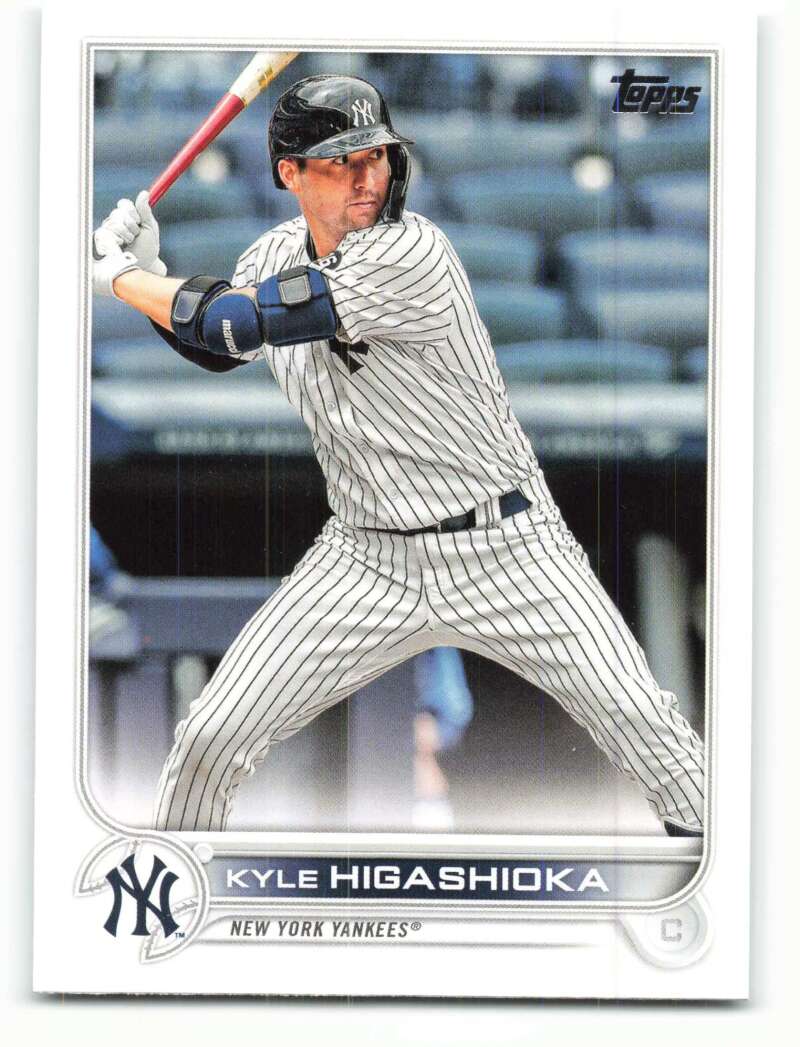 2022 Topps Baseball #292 Kyle Higashioka New York Yankees Image 1