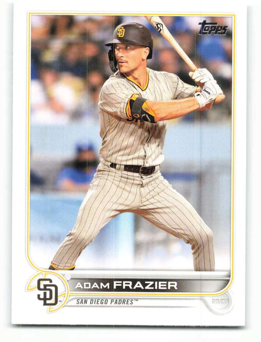 2022 Topps Baseball  #304 Adam Frazier  San Diego Padres  Image 1