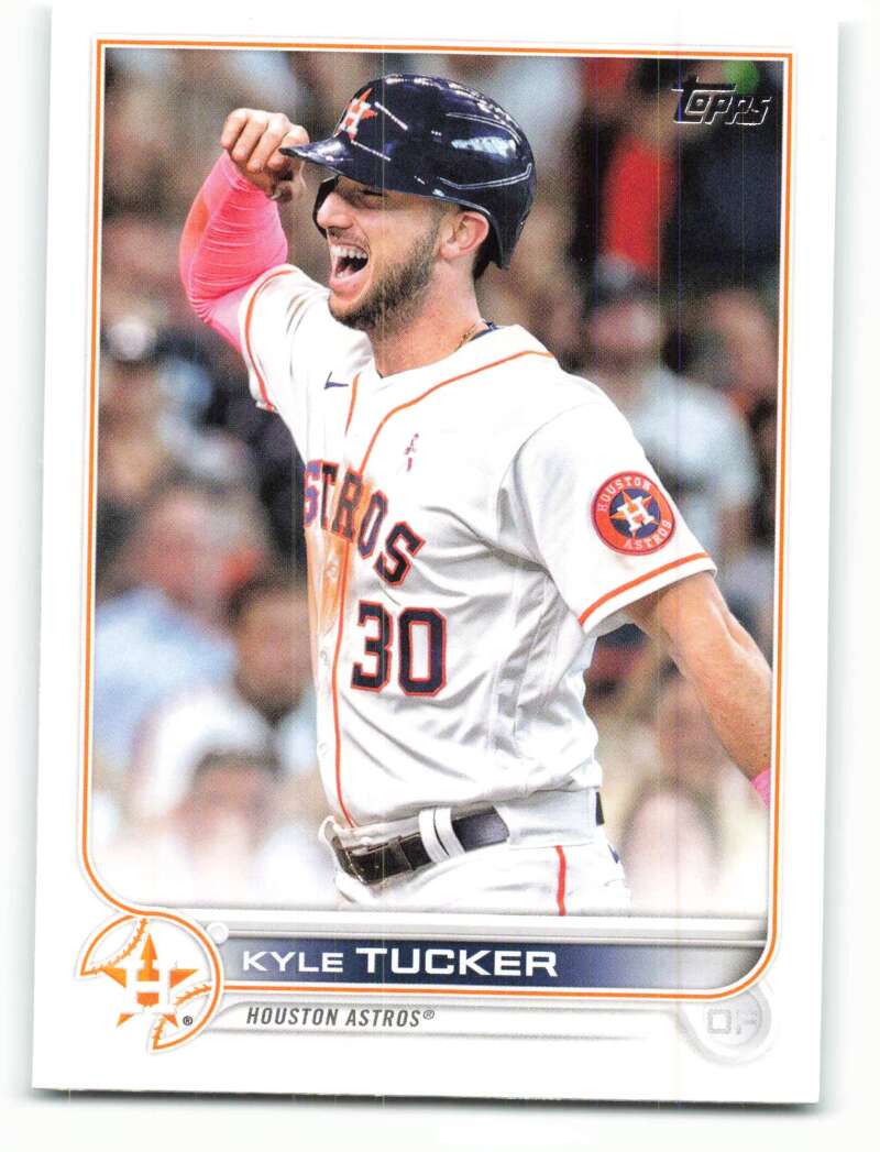 2022 Topps Baseball #319 Kyle Tucker Houston Astros Image 1