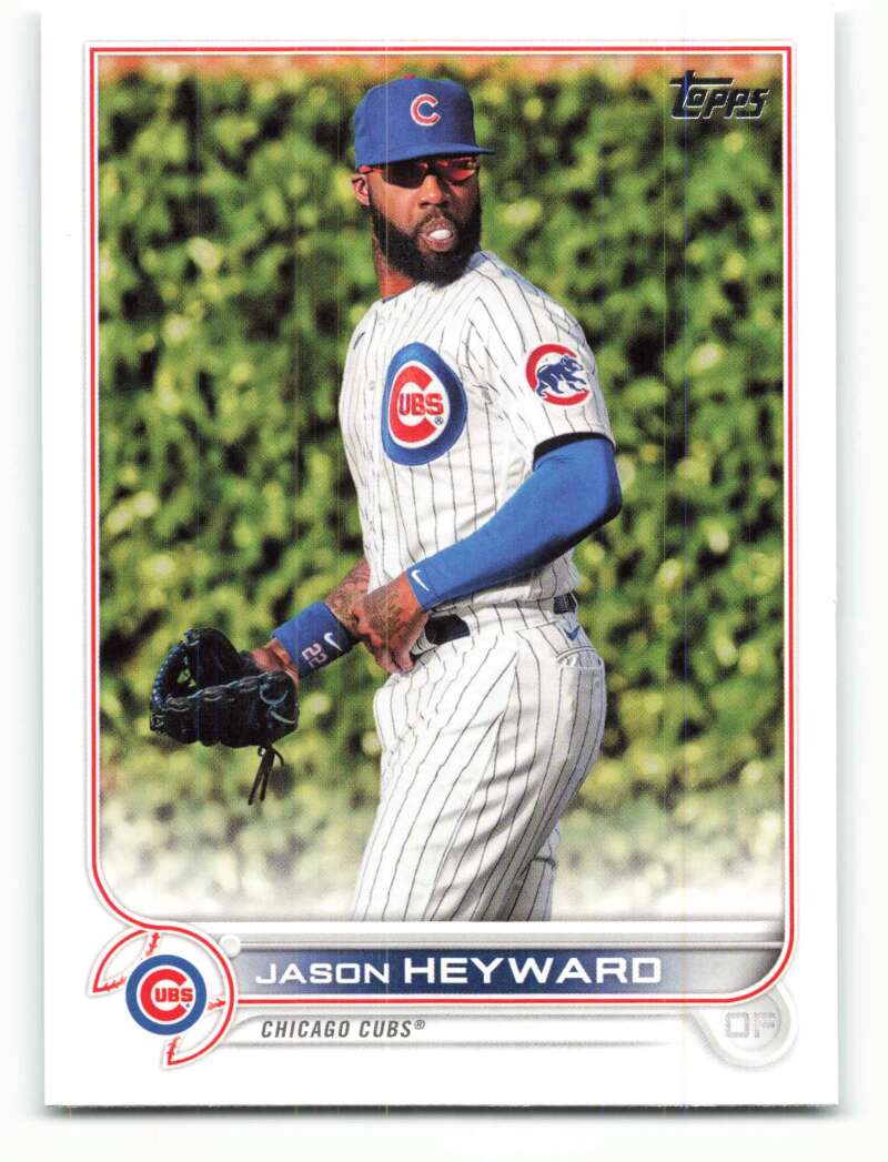 2022 Topps Baseball #323 Jason Heyward Chicago Cubs Image 1