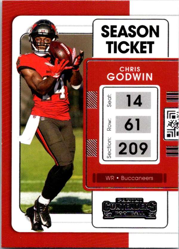 2021 Panini Contenders Season Ticket #94 Chris Godwin V88577 Image 1