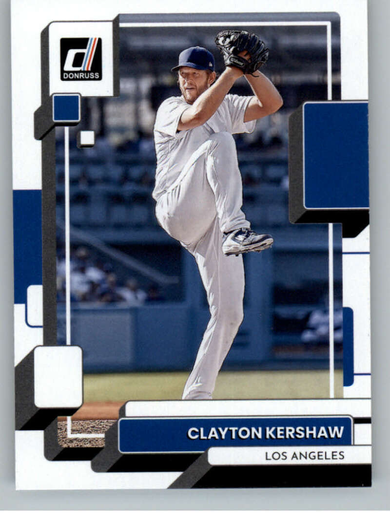 2022 Donruss #85 Clayton Kershaw Los Angeles Dodgers V91742 Image 1
