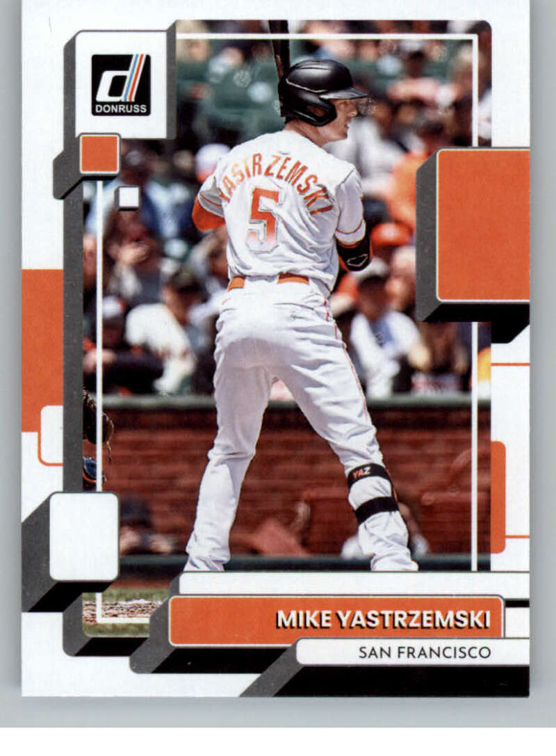 2022 Donruss #103 Mike Yastrzemski San Francisco Giants V91748 Image 1