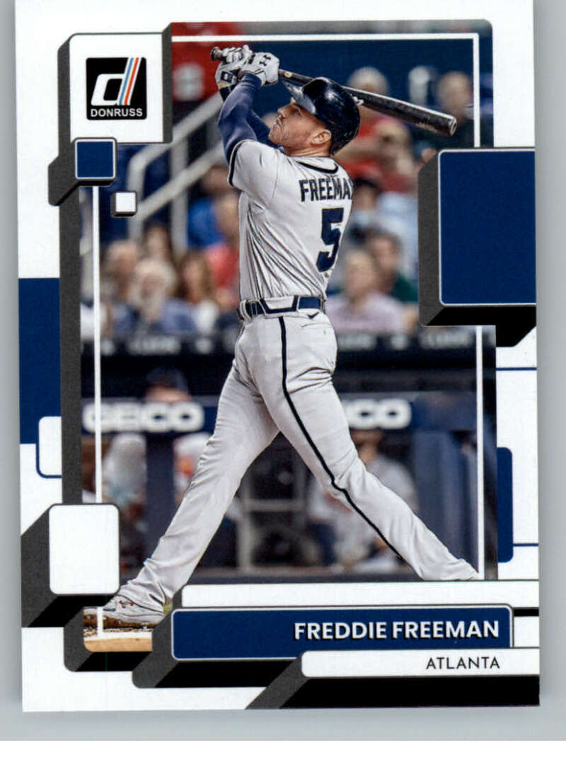 2022 Donruss #129 Freddie Freeman Atlanta Braves V91754 Image 1