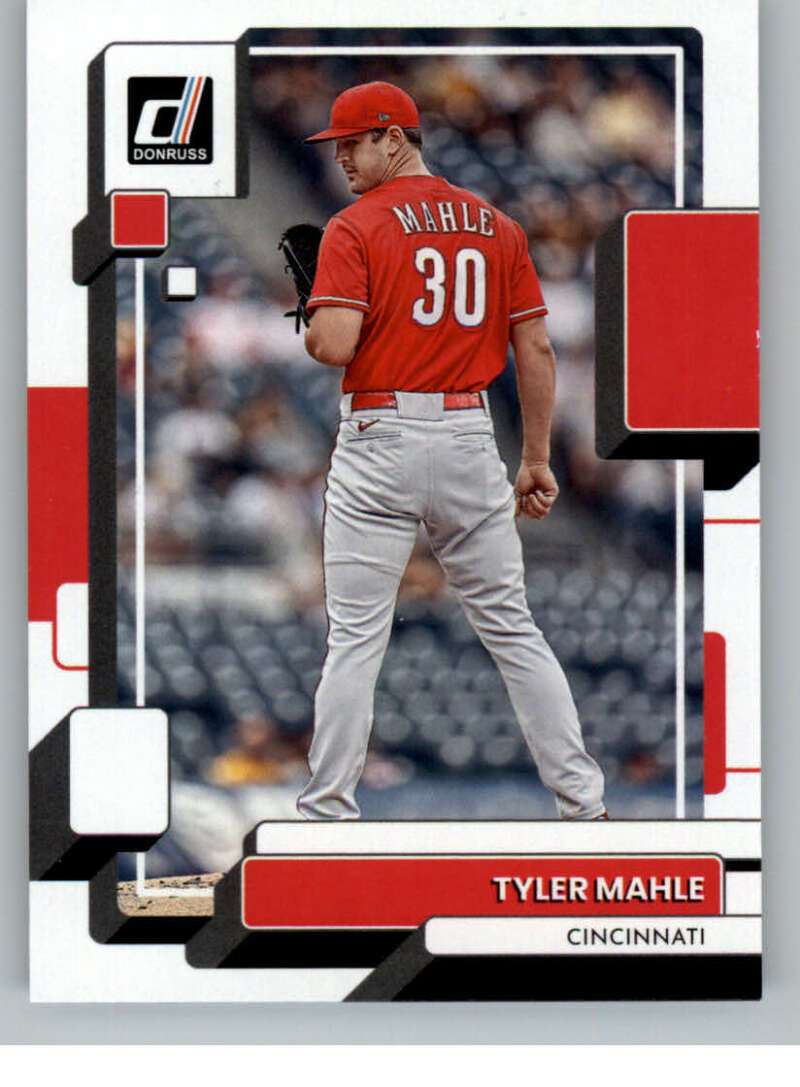 2022 Donruss #160 Tyler Mahle Cincinnati Reds V91761 Image 1