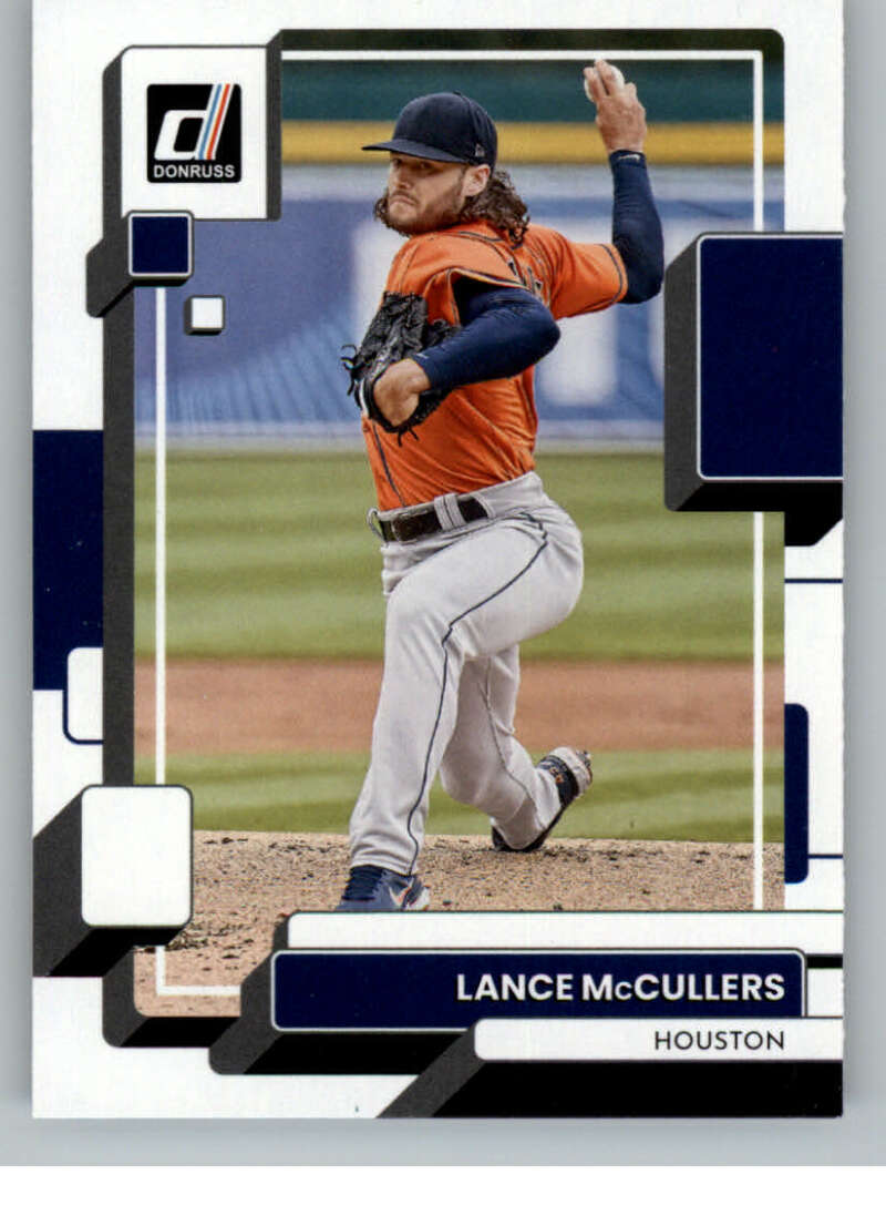 2022 Donruss #222 Lance McCullers Houston Astros V91772 Image 1