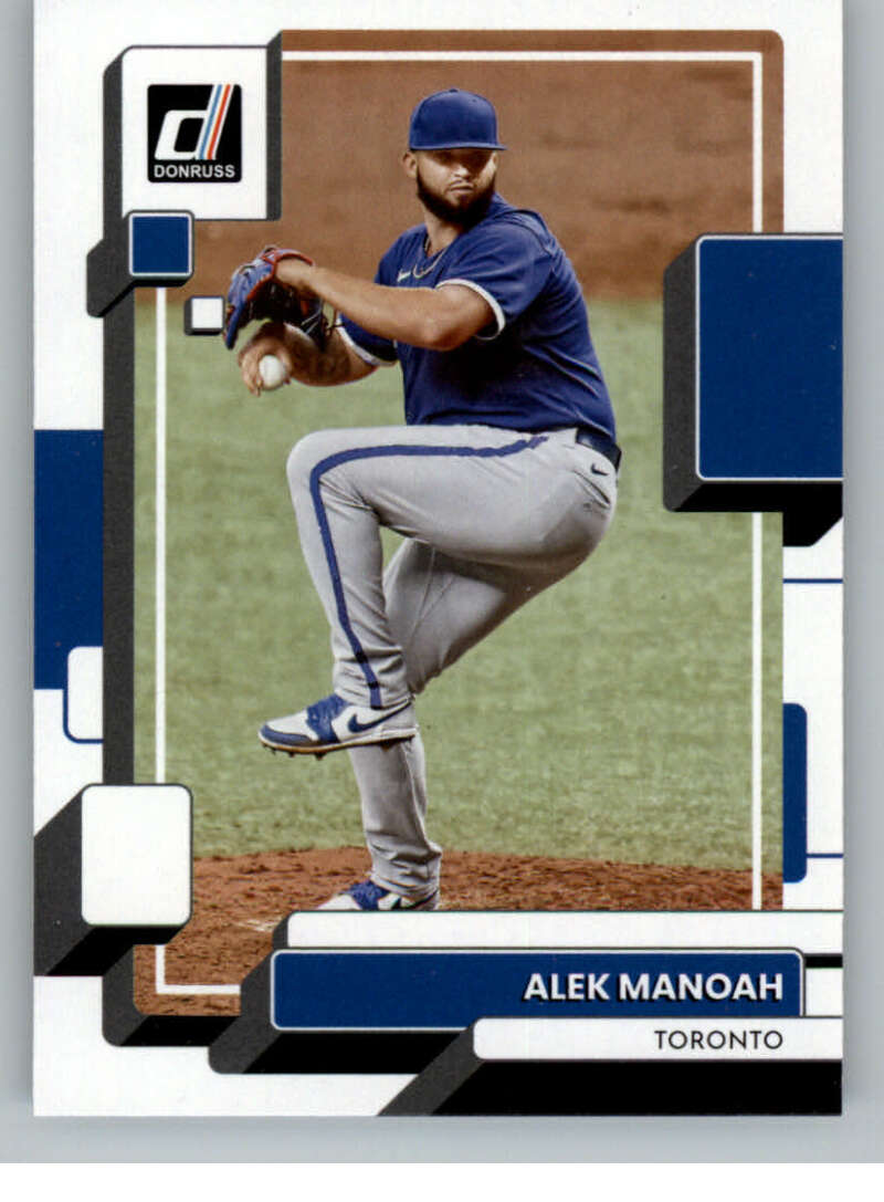 2022 Donruss #227 Alek Manoah Toronto Blue Jays V91774 Image 1