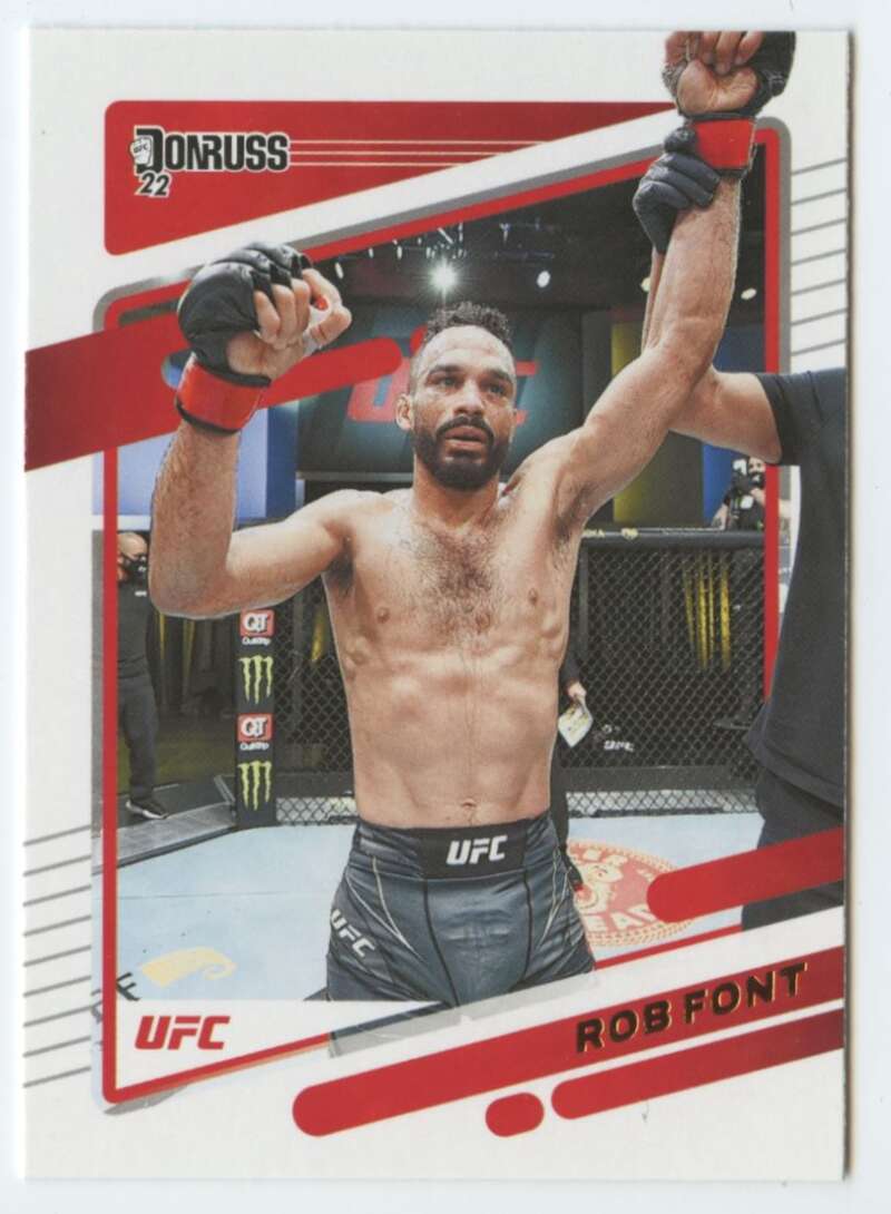 2022 Donruss #8 Rob Font Bantamweight V92235 Image 1