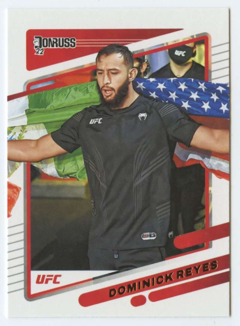 2022 Donruss #9 Dominick Reyes Light Heavyweight V92236 Image 1