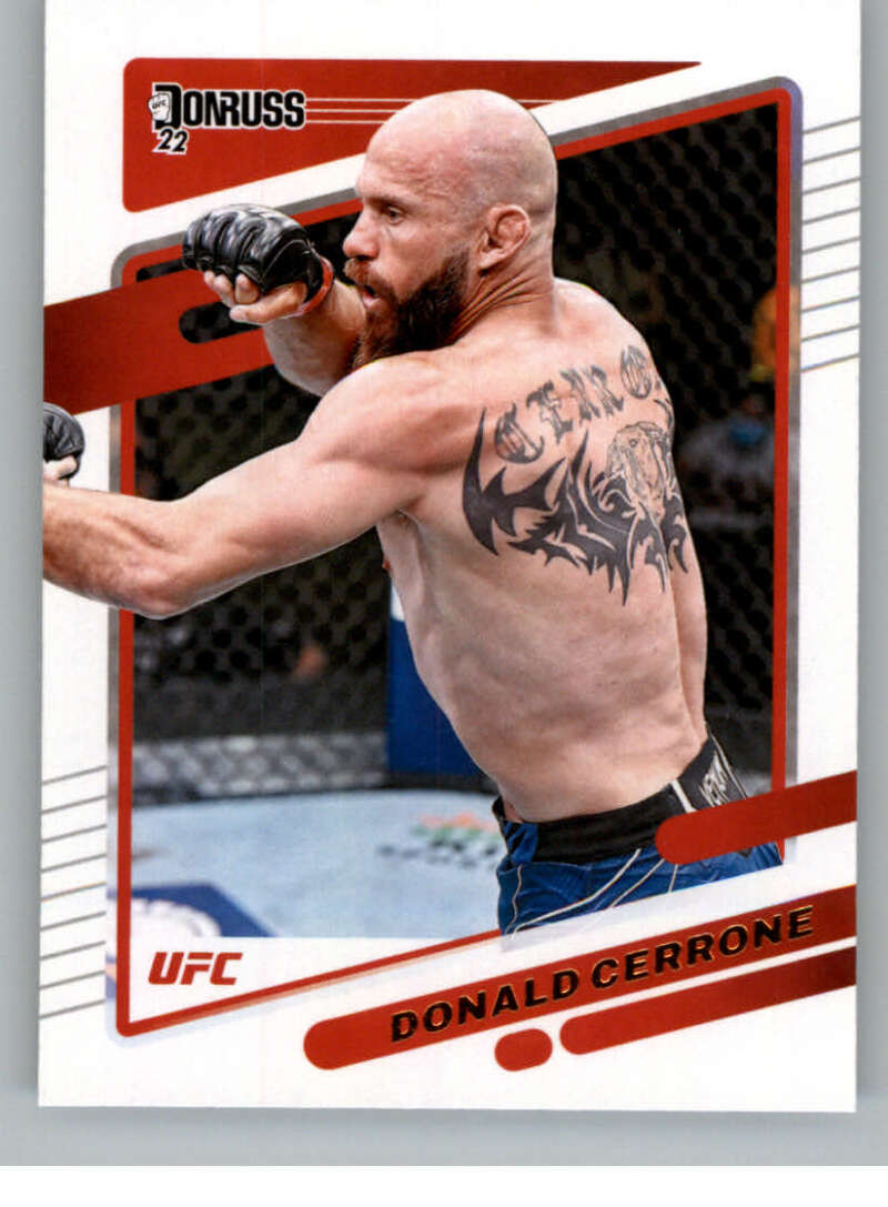 2022 Donruss #19 Donald Cerrone Welterweight V92244 Image 1