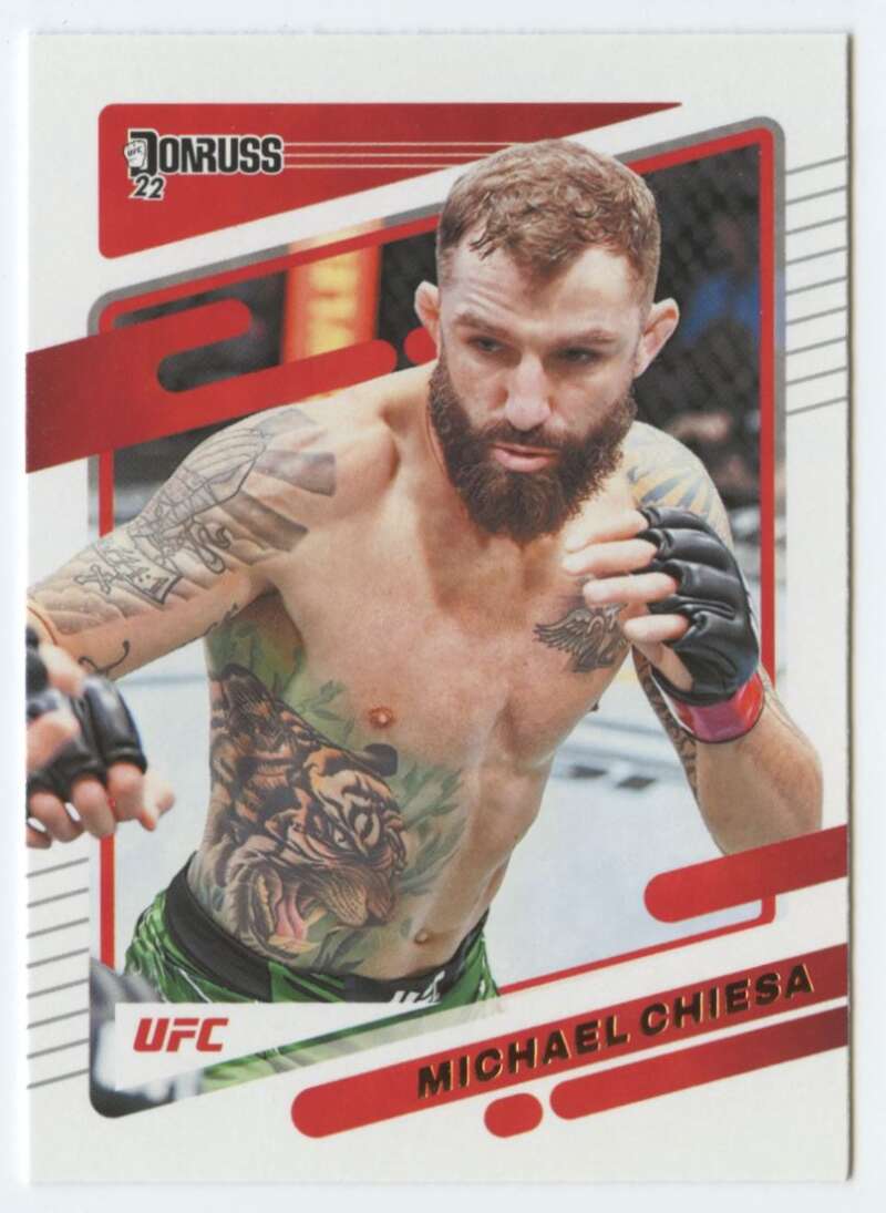2022 Donruss #26 Michael Chiesa Welterweight V92251 Image 1
