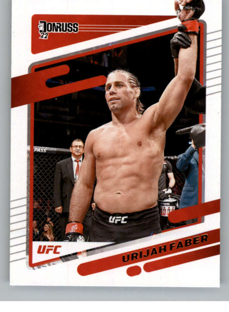 2022 Donruss #30 Urijah Faber Bantamweight V92253 Image 1