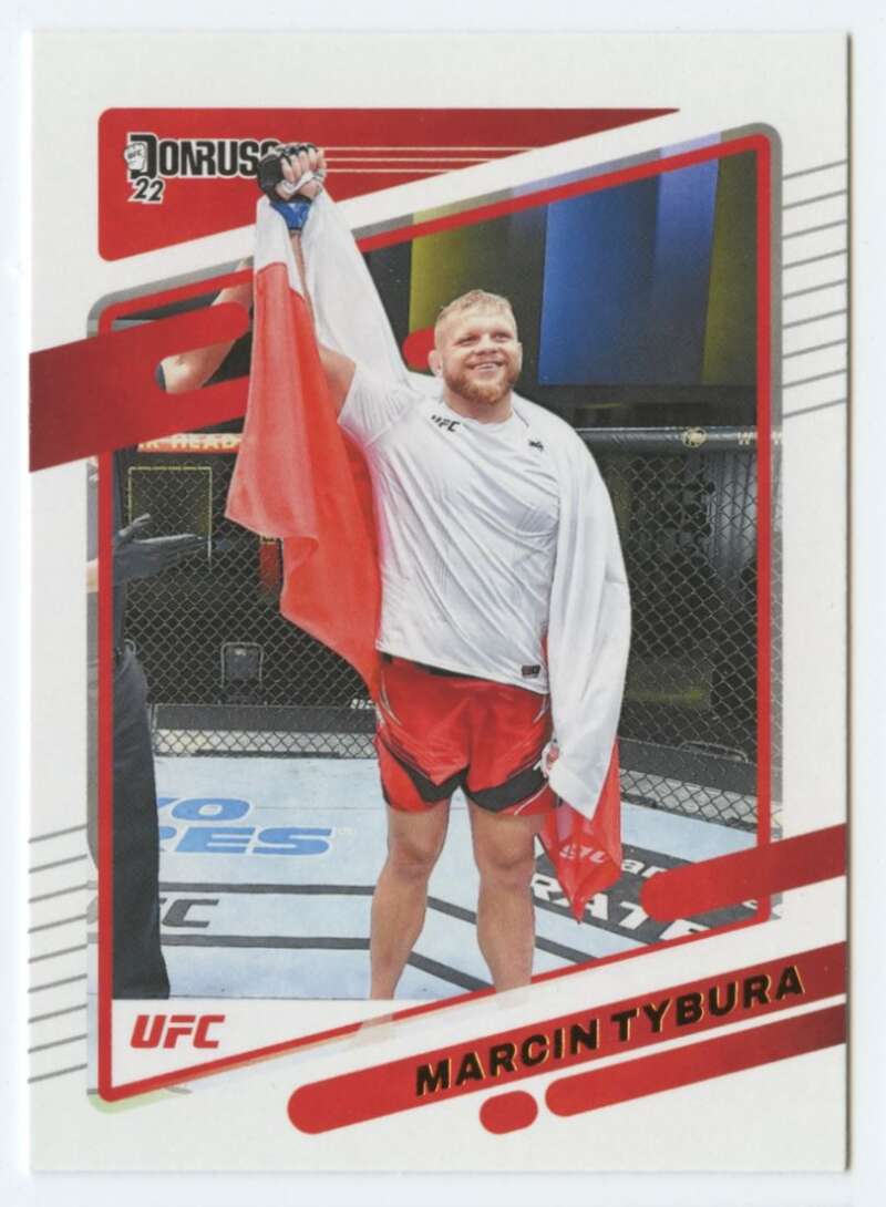 2022 Donruss #54 Marcin Tybura Heavyweight V92274 Image 1