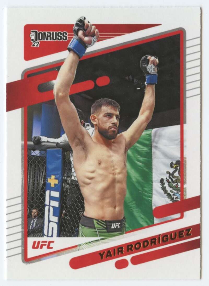2022 Donruss #70 Yair Rodriguez Featherweight V92291 Image 1