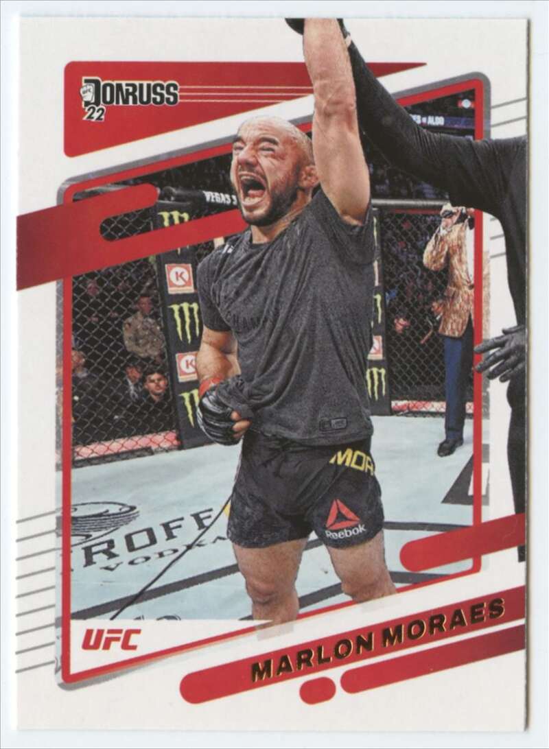 2022 Donruss #74 Marlon Moraes Bantamweight V92295 Image 1
