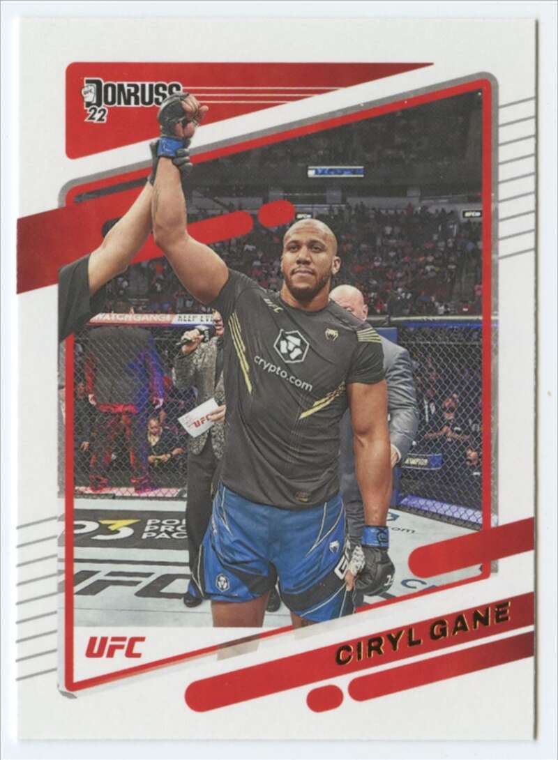 2022 Donruss #95 Ciryl Gane Heavyweight V92316 Image 1