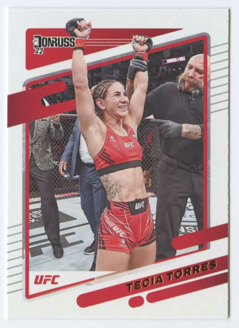 2022 Donruss #108 Tecia Torres Strawweight V92329 Image 1