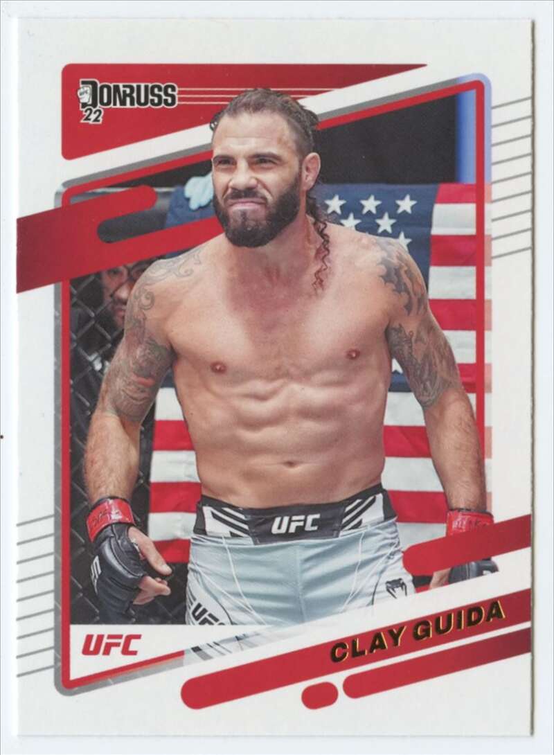 2022 Donruss #111 Clay Guida Lightweight V92333 Image 1