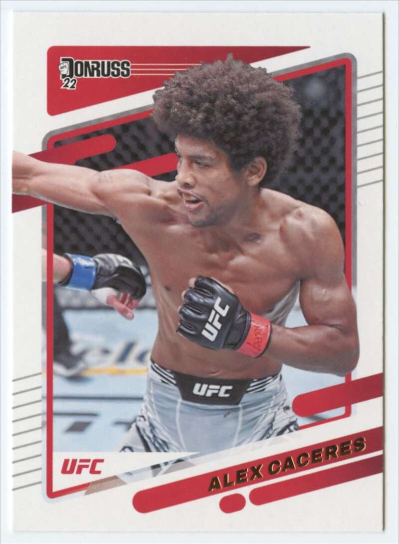 2022 Donruss #121 Alex Caceres Featherweight V92345 Image 1