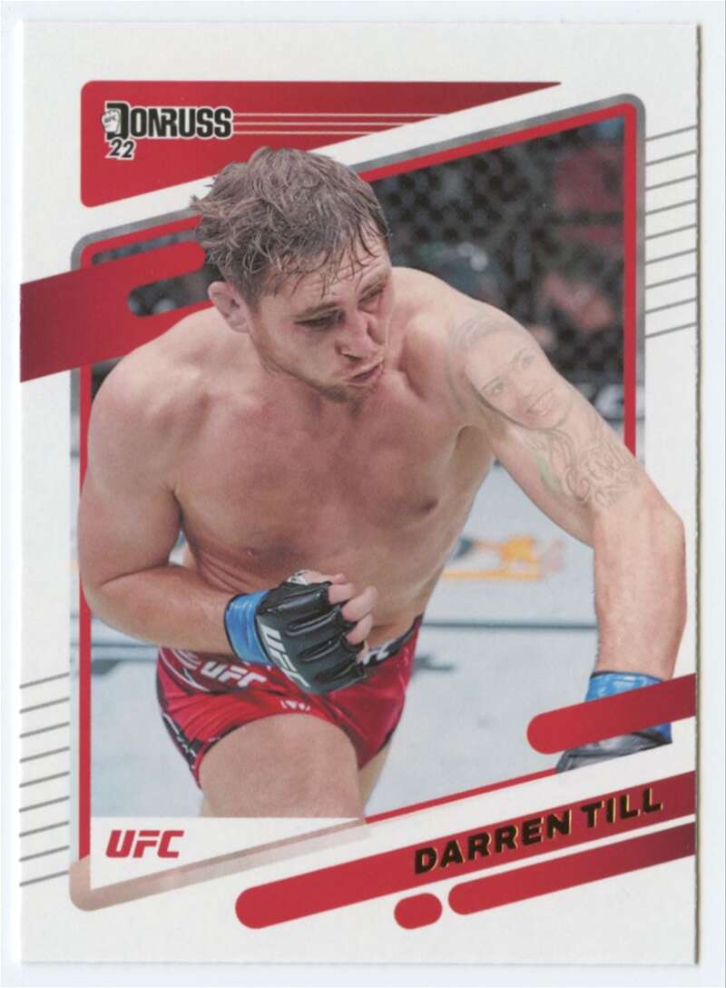 2022 Donruss #136 Darren Till Middleweight V92361 Image 1